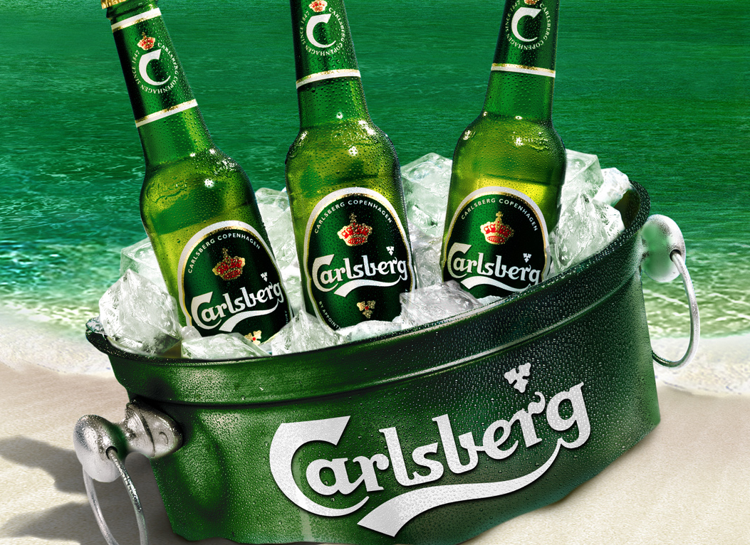 Beach Beer Bucket / Carlsberg