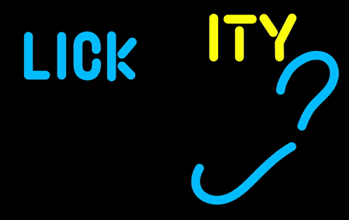 Neon Sign Lickity
