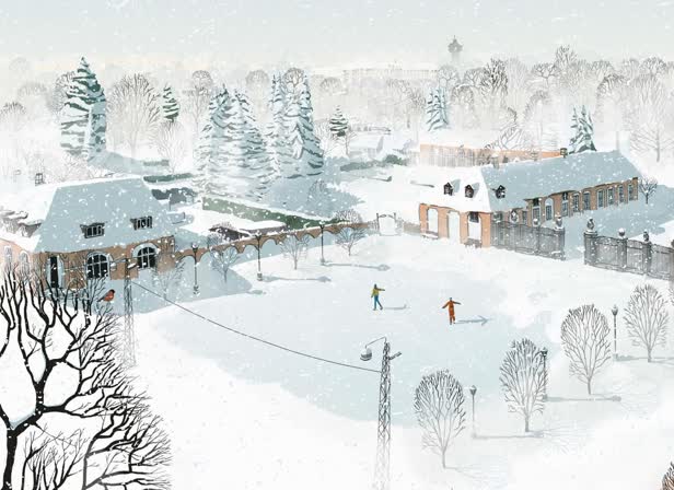 Frederiksberg Runddel in snow_personal work.jpg