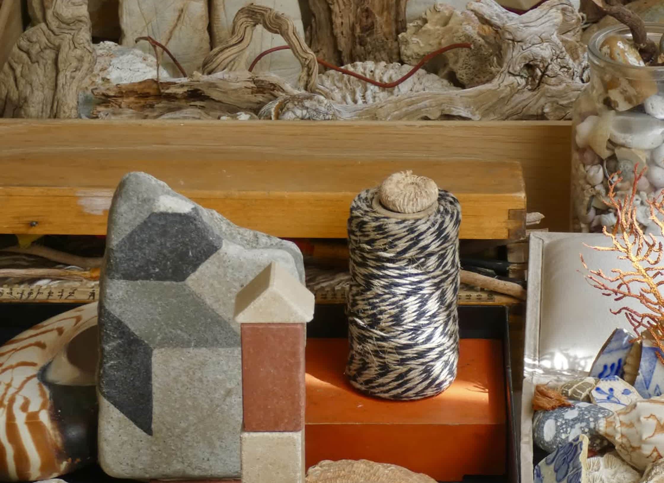 In the studio- some of the latest miniature gardens and landscapes in my bonsai culture project  (3).jpg