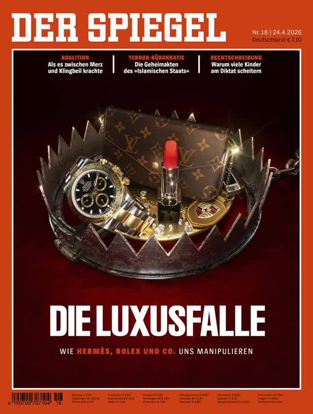 The Luxury Trap cover / Der Spiegel
