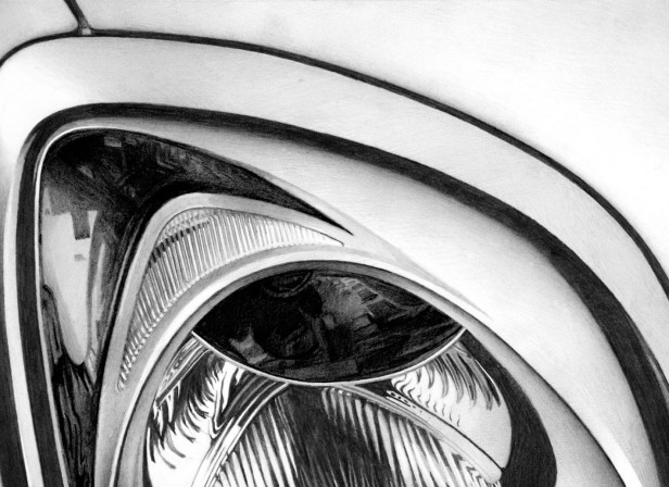 Alfa Romeo Headlight Detail