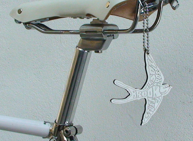 Brooks / StÃ¼ssy - The Lesser Spotted White Swallow on Nike bike