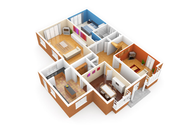 Cutaway Apartment