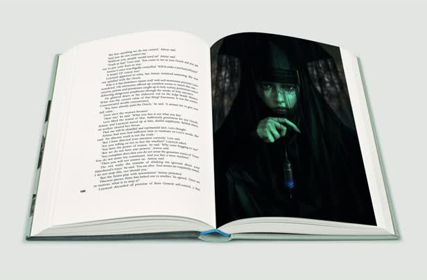 God Emperor of Dune Book Interior / The Folio Society