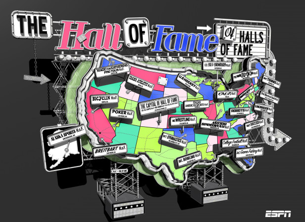 The Hall Of Fame Of Halls Of Fame / ESPN