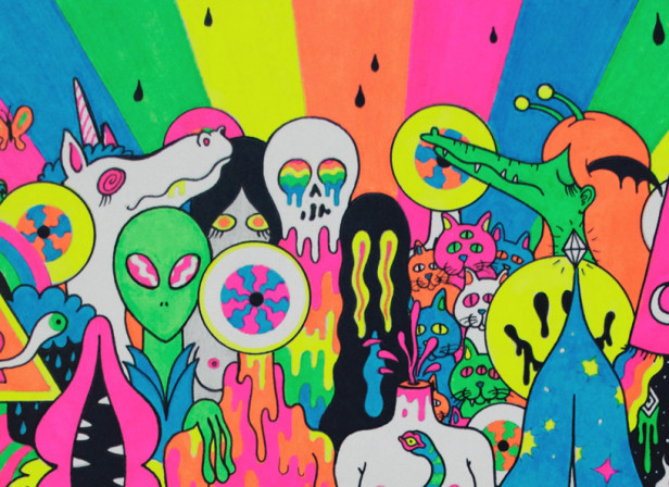 With A Little Help from My Fwends Inside Sleeve / The Flaming Lips