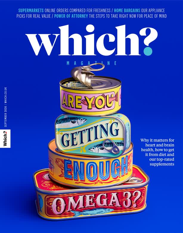 Omega 3 cover / Which? Magazine