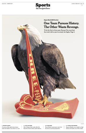 Super Bowl / The New York Times