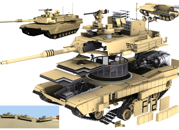 Abrams Battle Tank