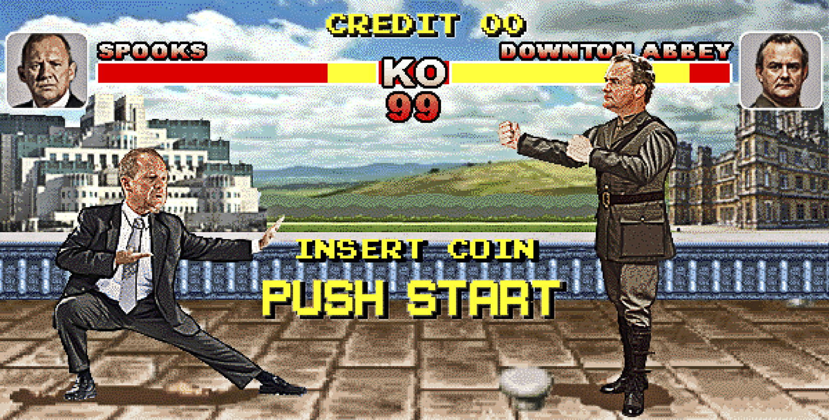 Spooks Vs Downton