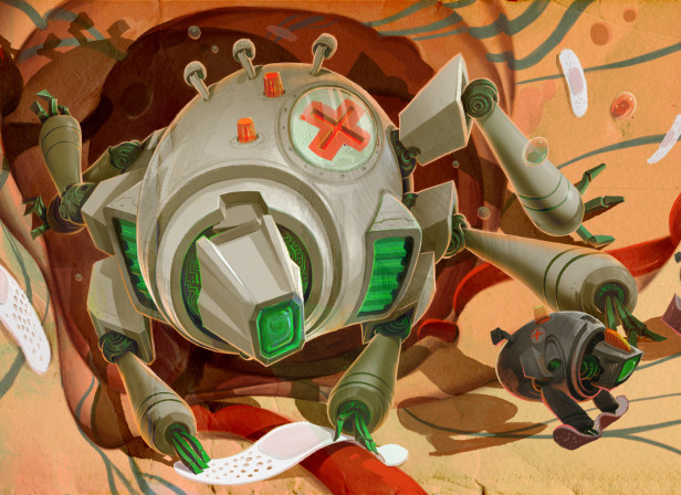 Nano Bots / New Scientist Magazine