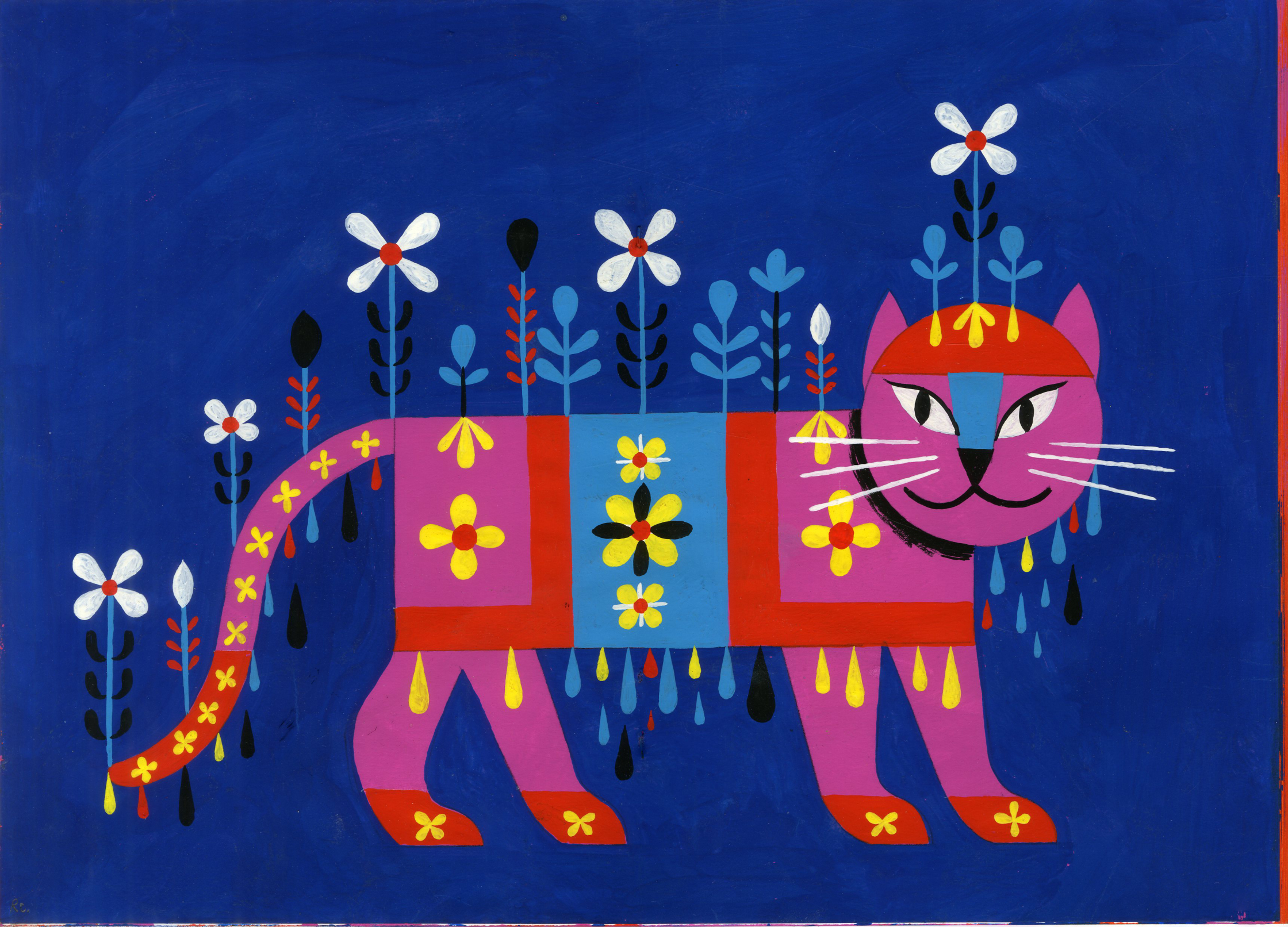 Cat with Flower Hat.JPG