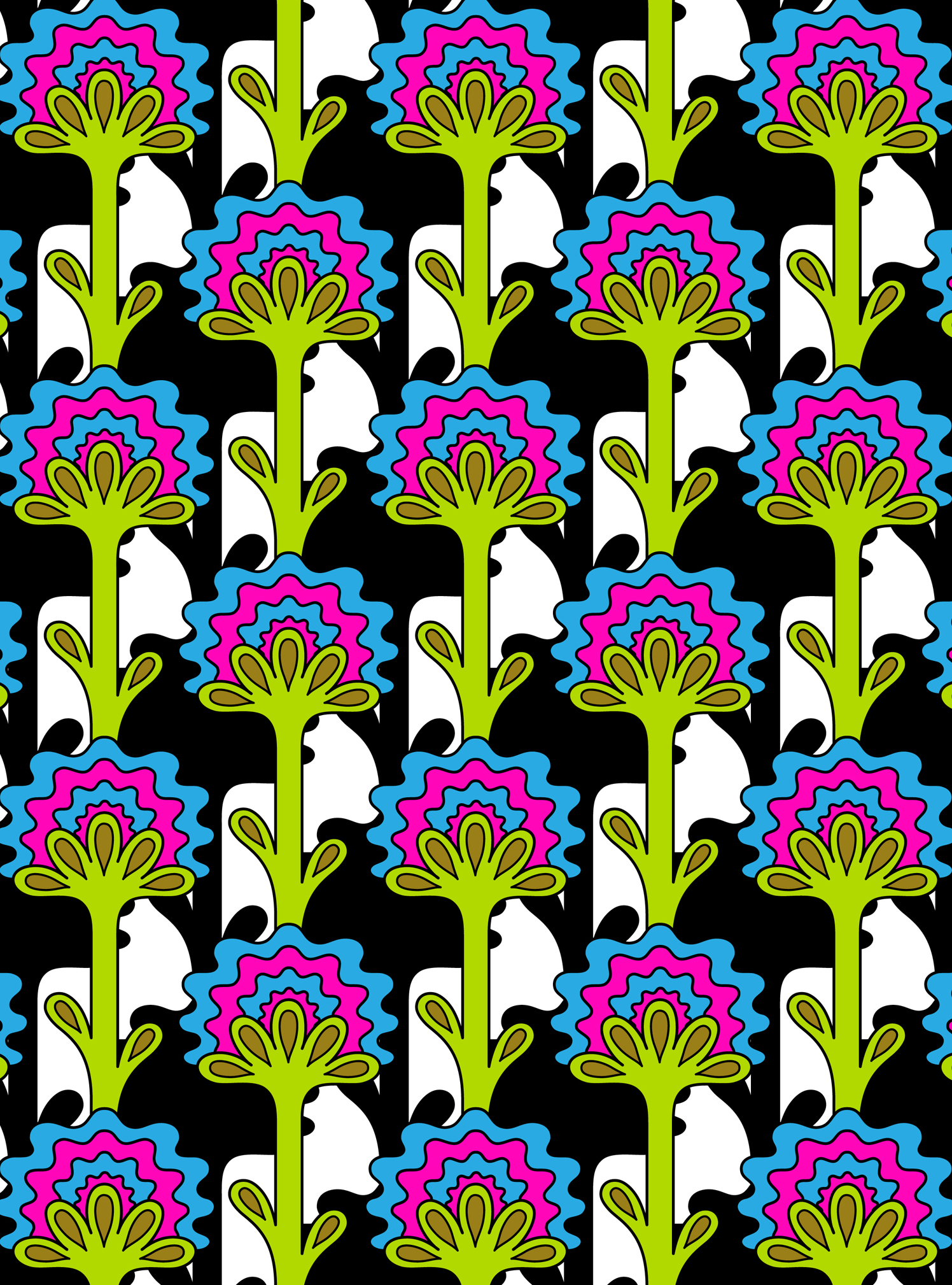 Carnation Flower Pattern