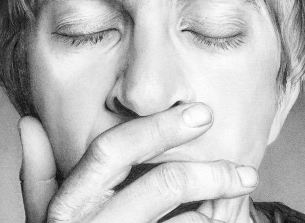 Man Yawning Close Up