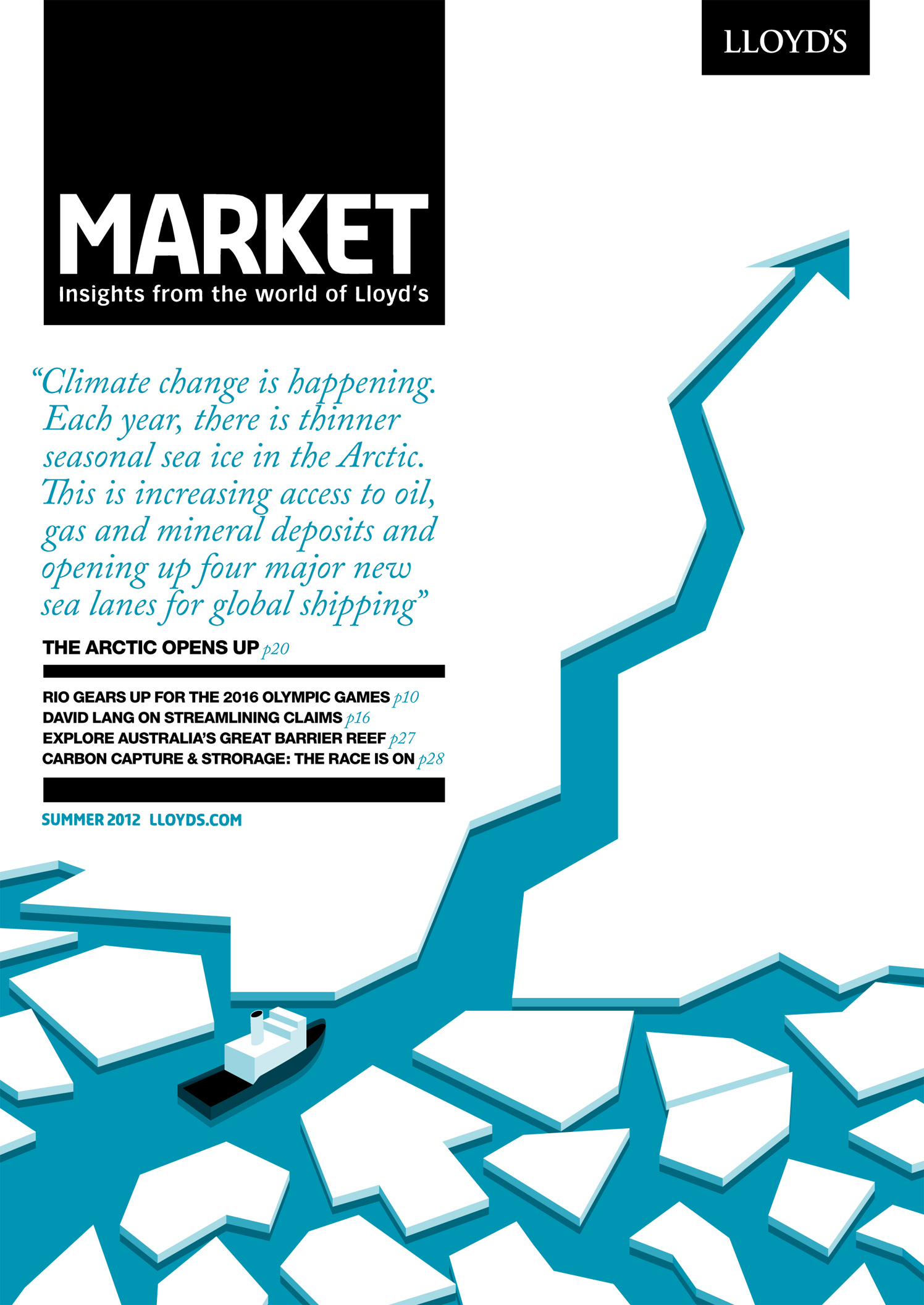 Through The Ice / Lloyd's Market Magazine