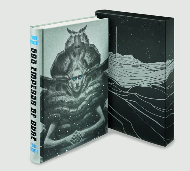 God Emperor of Dune cover / The Folio Society
