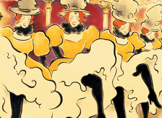 The Moulin Rouge Valley Gala Invite