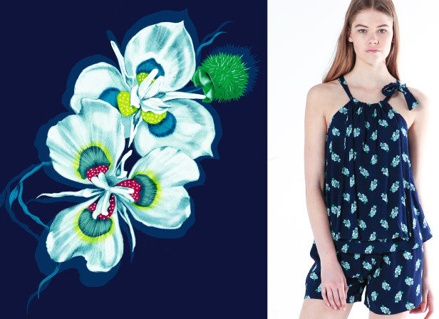 BLAK Resort 15-16 Floral Repeat