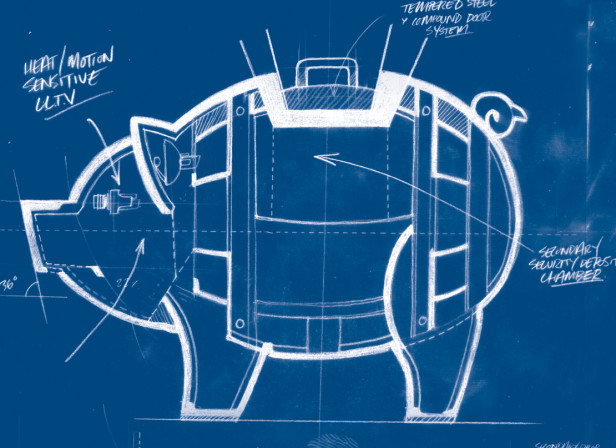 Ted Baker Piggy Blueprint