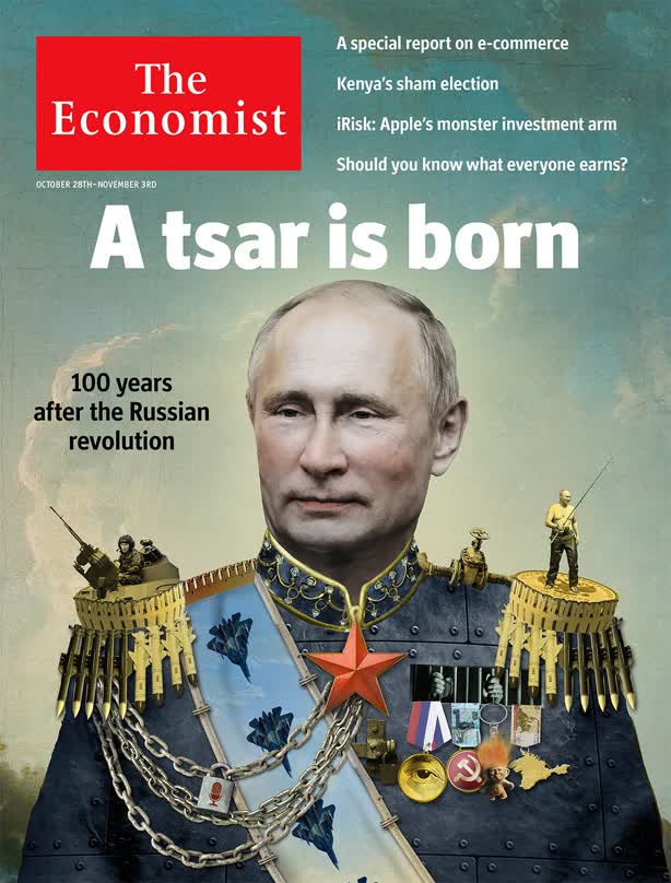 Tsar Putin cover / The Economist