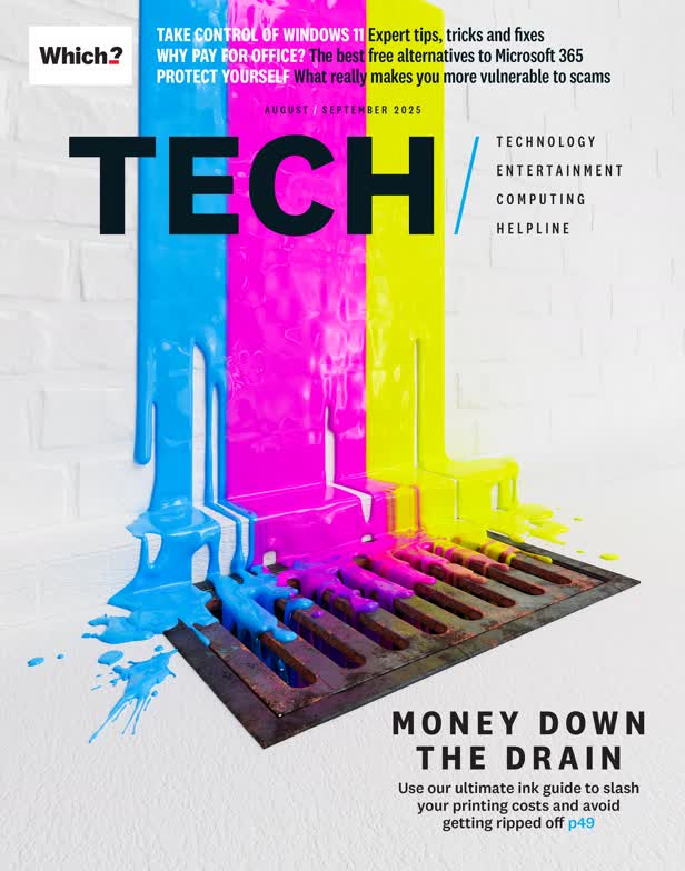 Printer ink cover / Which Tech? Magazine