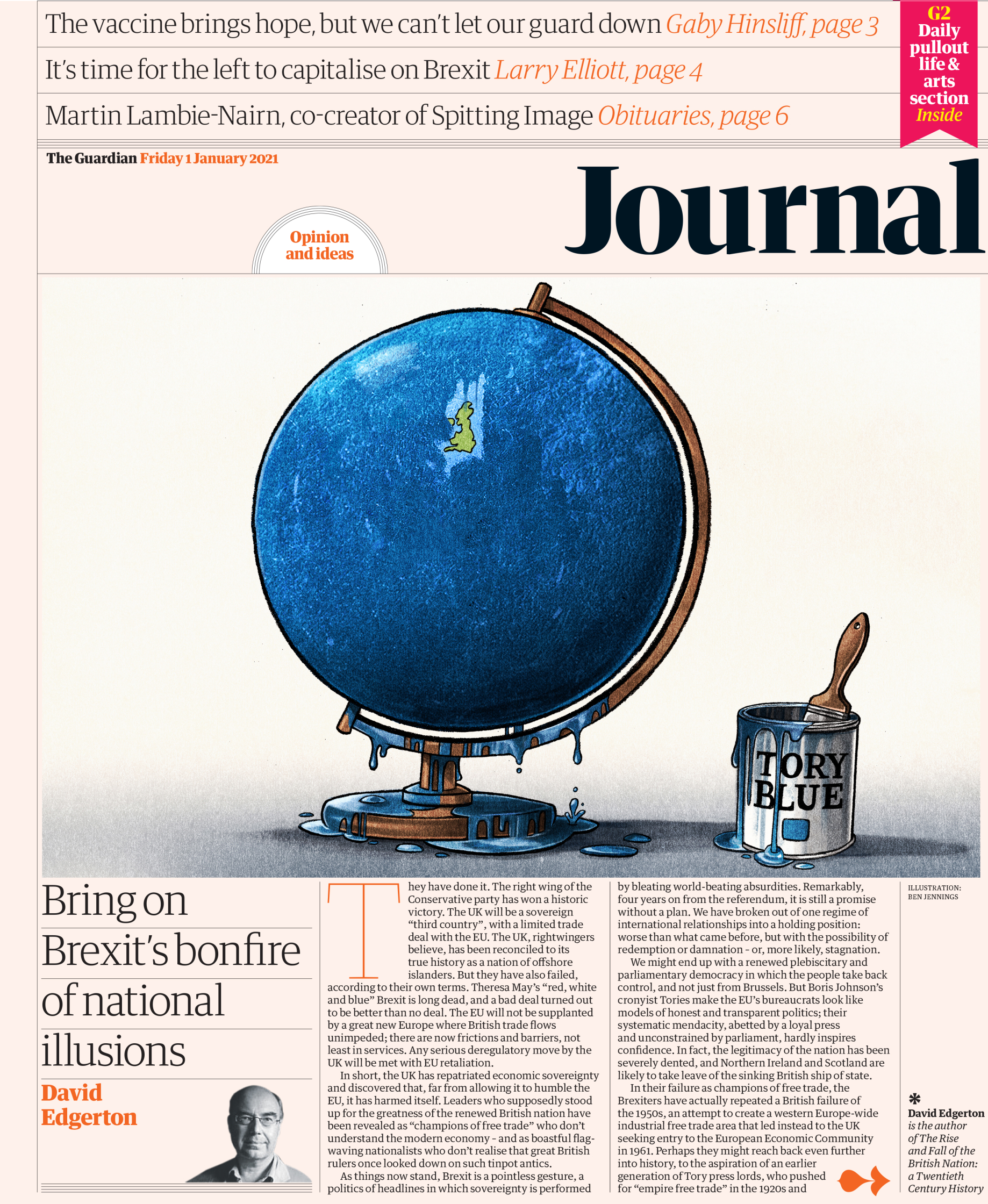 The Guardian � Journal front � 1 January 2021.jpg