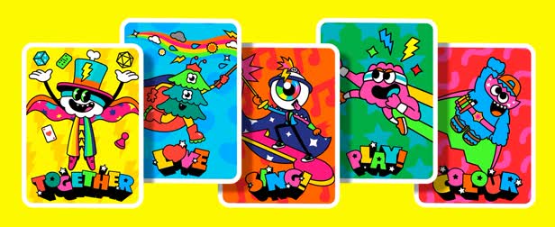 Kaleidoscpe Cards