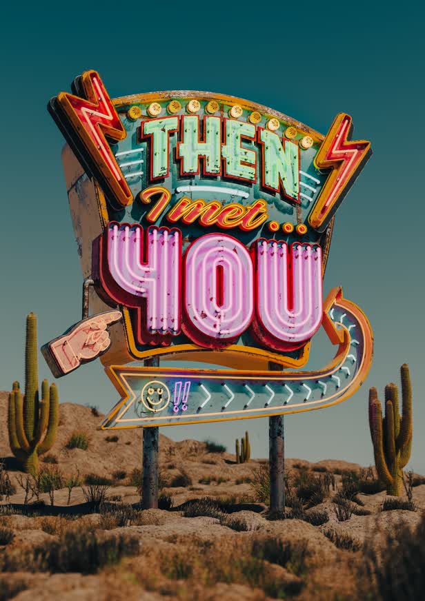 Then I Met You lights on / Personal work