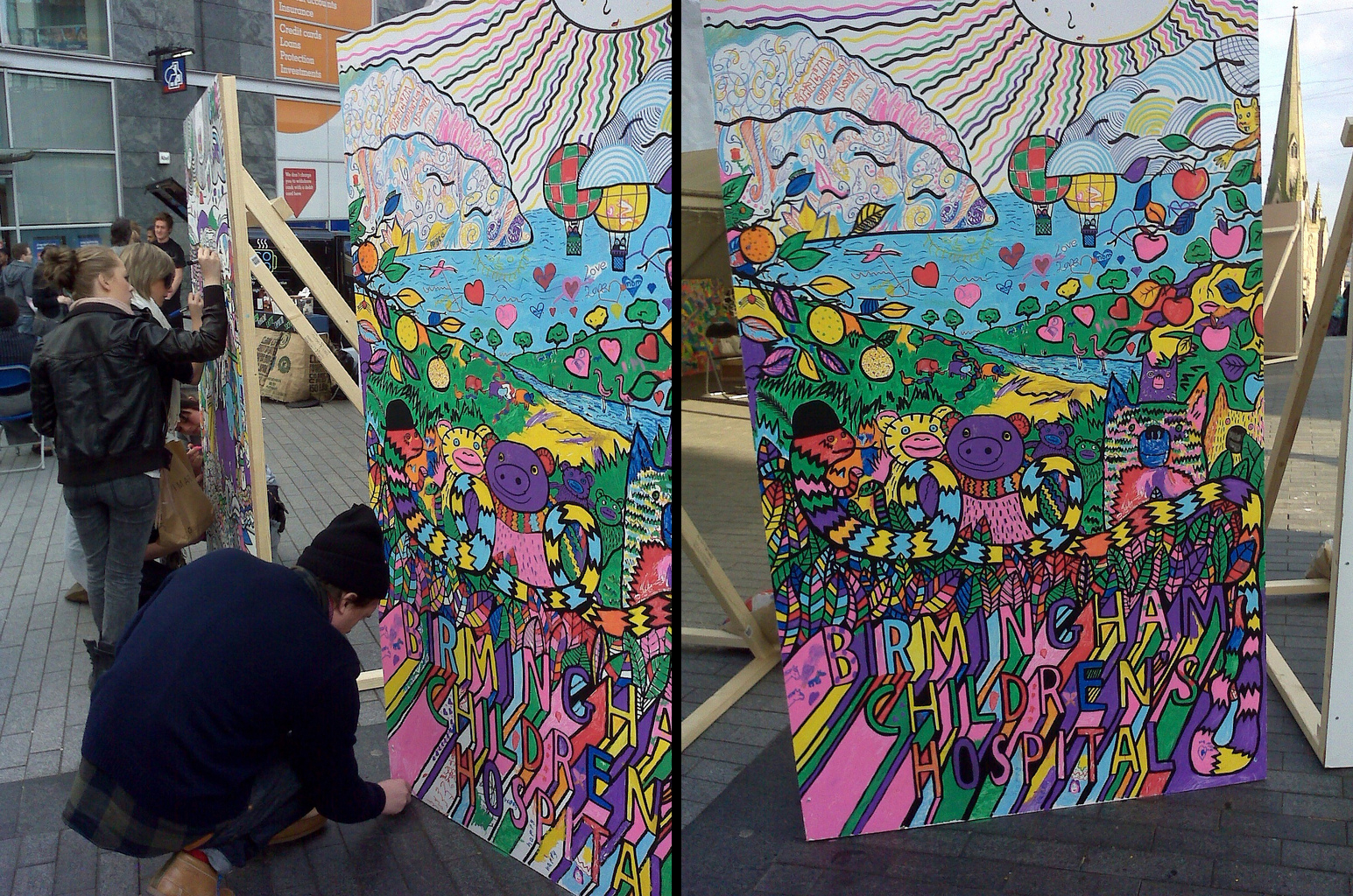 Birmingham Children's Hospital Mural
