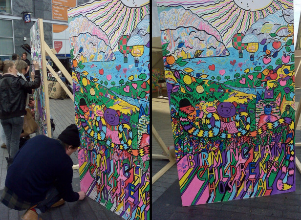 Birmingham Children's Hospital Mural