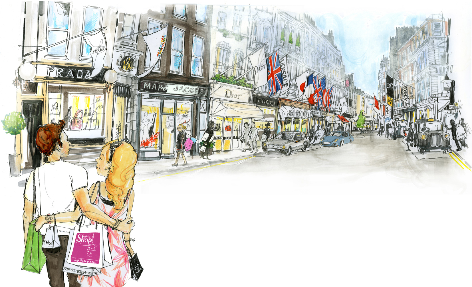 Bond Street Shopping Street High Life Shop! Magazine