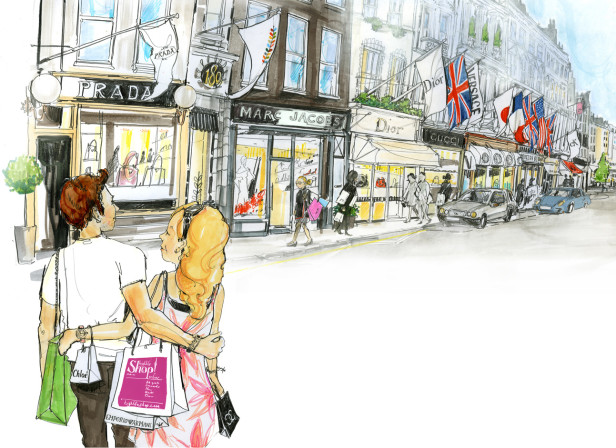 Bond Street Shopping Street High Life Shop! Magazine