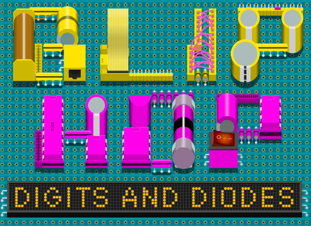 EMI Records Blip Hop Digits And Diodes CD Cover