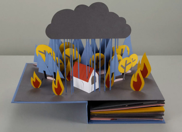 Revolution Still House Fire Rain