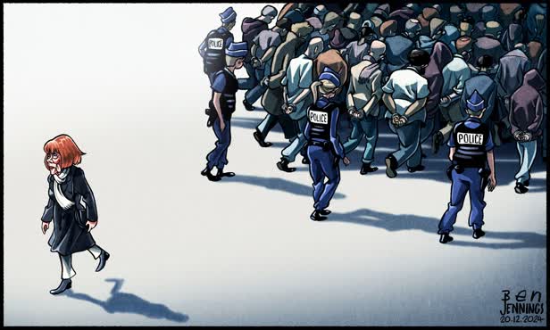Gisèle Pelicot trial / The Guardian