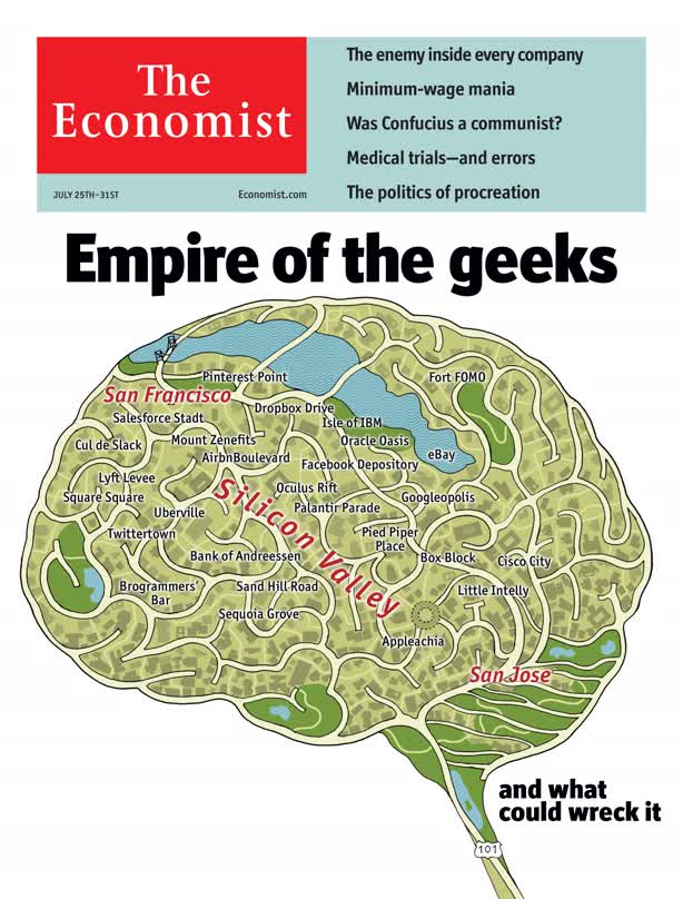 Empire of the Geeks cover / The Economist