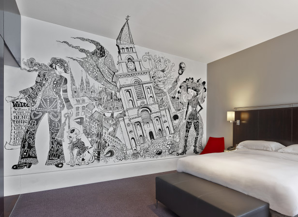 Andaz Hotel Mural