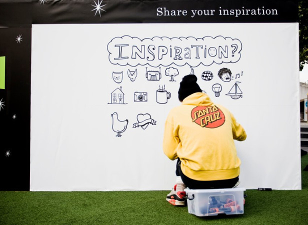 Amex Be Inspired Installation Southbank