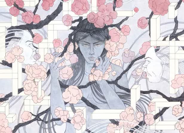 Jon Fox - Personal Work for OUTRE GALLERY- Acrylic on Paper - 70 x 48cm .jpg