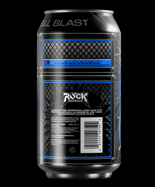 Blueberry Strawberry Smoke / Rock Hard Cider