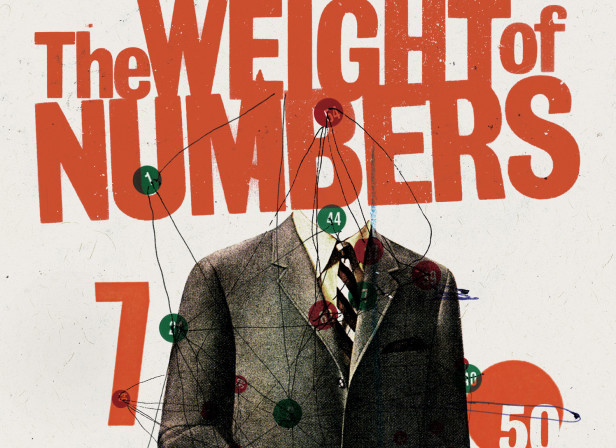 The Weight of Numbers - Simon Ings Cover