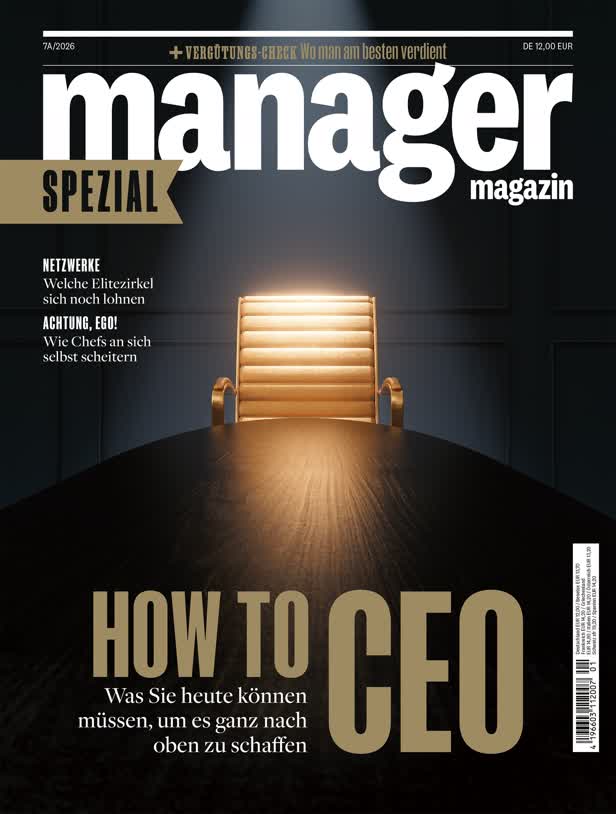 How to CEO cover / Manager Magazine