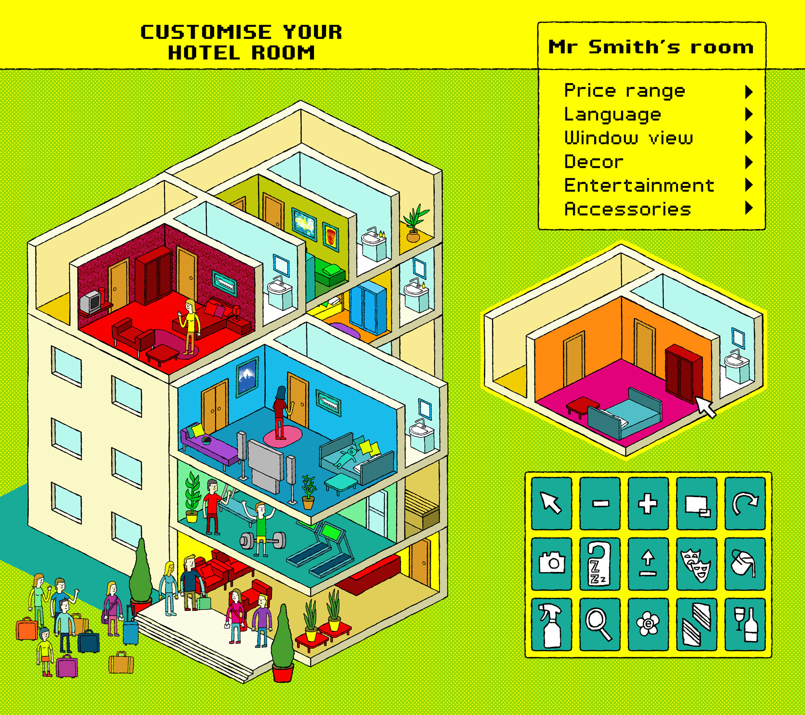 Customise Your Own Hotel Room