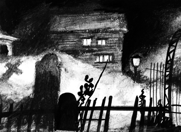 Horror Hotel Noir Car Cemetery 3