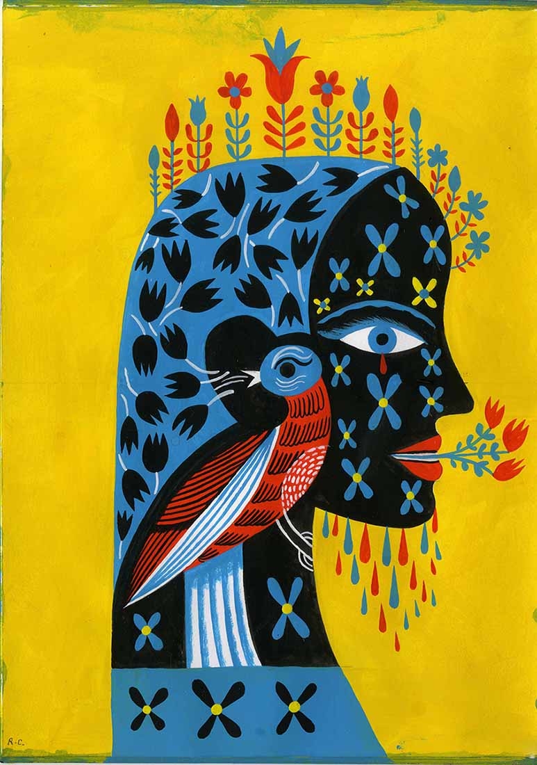 Woman and Bird.JPG