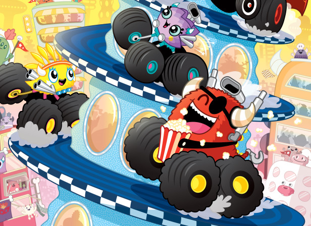 Scholastic Monster Trucks Mega City Cup 1