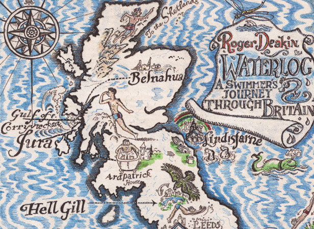 Roger Deakin Waterlog Map