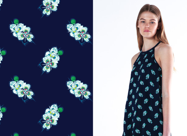BLAK Resort 15/16 Floral Repeat