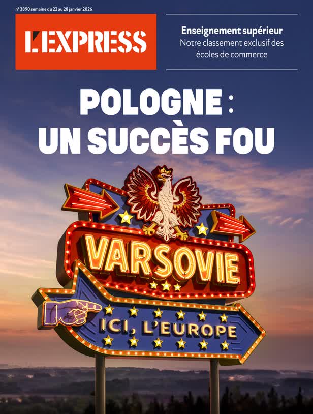 Warsaw Poland defence cover / L'Express Magazine